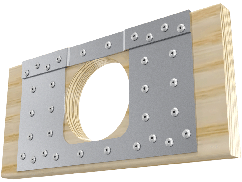 2x10 HR Floor Joist Hole Repair Kit