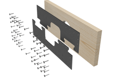 Load image into Gallery viewer, Skyline Building Solutions 2x12 HR Floor Joist Hole Repair Kit