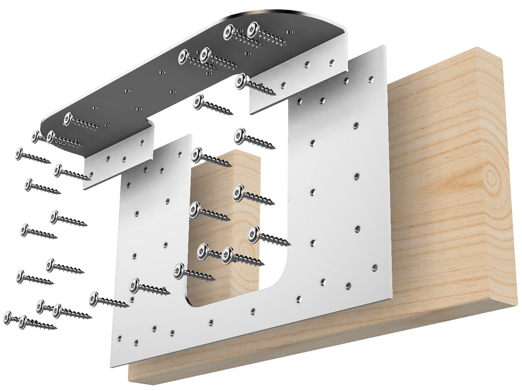 2x10 DNR Deep Notch Floor Joist Reinforcer