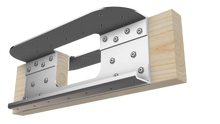 Load image into Gallery viewer, Skyline Building Solutions 2x10 NR Floor Joist Notch Reinforcer - For cuts to edge of joist, truss, structural member