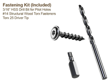 Load image into Gallery viewer, Skyline Building Solutions 2x6 HR Floor Joist Hole Repair Kit floor joist hole repair and reinforcing allows running utilities right through floor joists