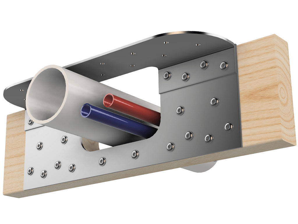 2x6 DNR Floor Joist Notch Repair Kit