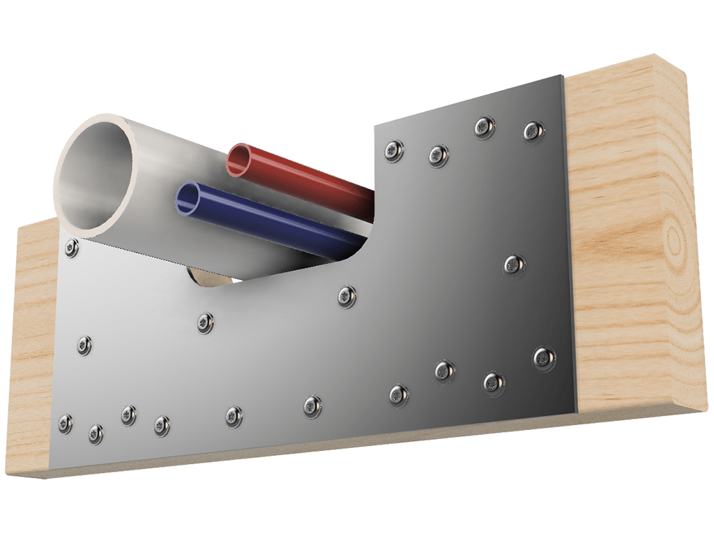 2x8 SNR Shallow Notch Floor Joist Repair Kit