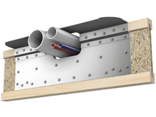 Load image into Gallery viewer, Skyline Building Solutions i-Joist Flange Reinforcer Repair Kit - For custom notches up to 6" wide and 4" deep