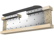 Load image into Gallery viewer, Skyline Building Solutions i-Joist Flange Reinforcer Repair Kit - For custom notches up to 6" wide and 4" deep