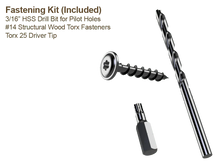 Load image into Gallery viewer, Skyline Building Solutions i-Joist Web Reinforcer Repair Kit - 1.5in, 2.5in, 3.5in flange width 9.5n, 11.875in, 14in, and 16in height
