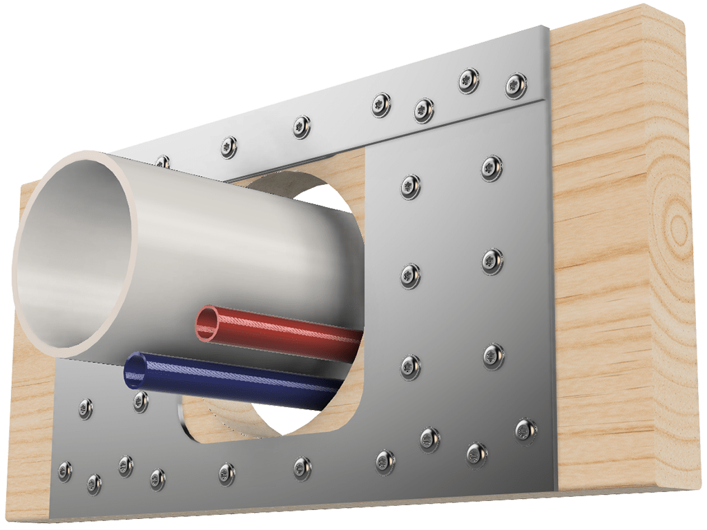 2x Joist Hole Reinforcers