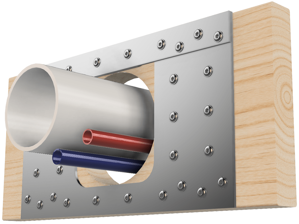 2x Joist Hole Reinforcers – JoistRepair.com