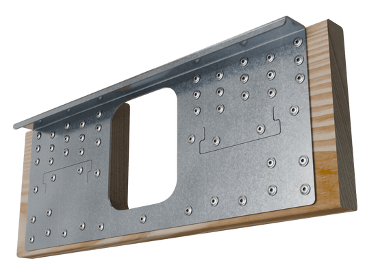 DNR 2x10 deep notch floor joist reinforcer