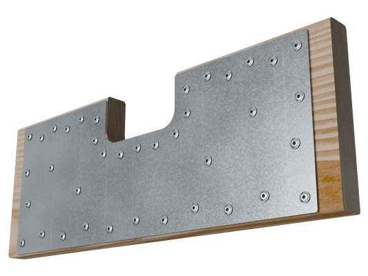SNR 2x10 shallow notch floor joist reinforcer