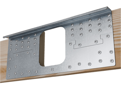 Skyline Building Solutions 2x DNR Deep Notch Floor Joist Reinforcer Repair Kit