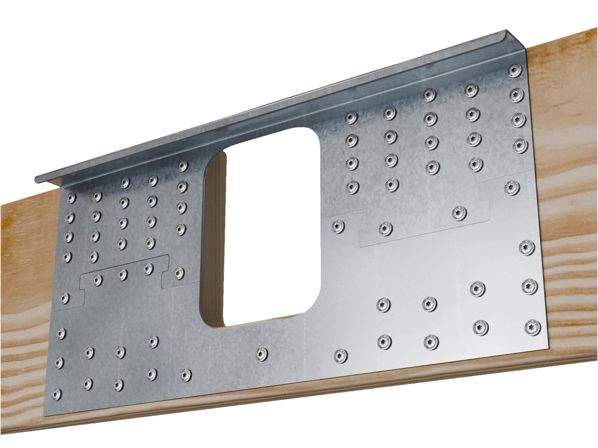 Skyline Building Solutions 2x DNR Deep Notch Floor Joist Reinforcer Repair Kit