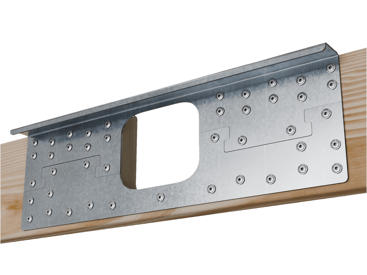 Skyline Building Solutions 2x DNR Deep Notch Floor Joist Reinforcer Repair Kit