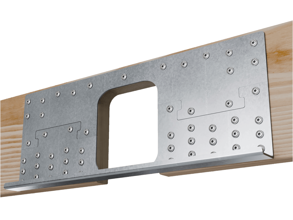 Skyline Building Solutions 2x DNR Deep Notch Floor Joist Reinforcer Repair Kit