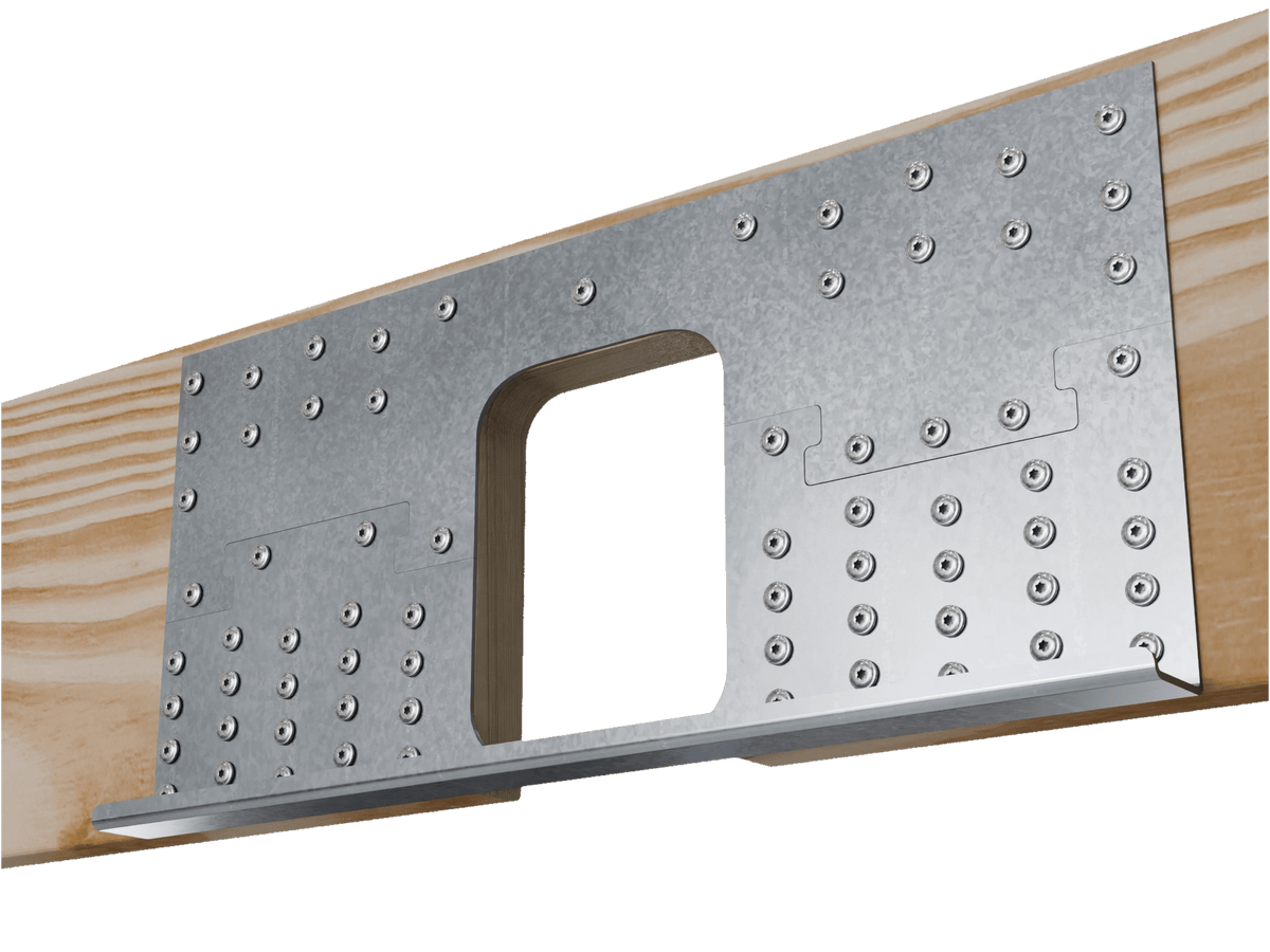 Skyline Building Solutions 2x DNR Deep Notch Floor Joist Reinforcer Repair Kit