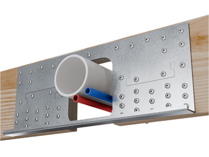 Skyline Building Solutions 2x DNR Deep Notch Floor Joist Reinforcer Repair Kit