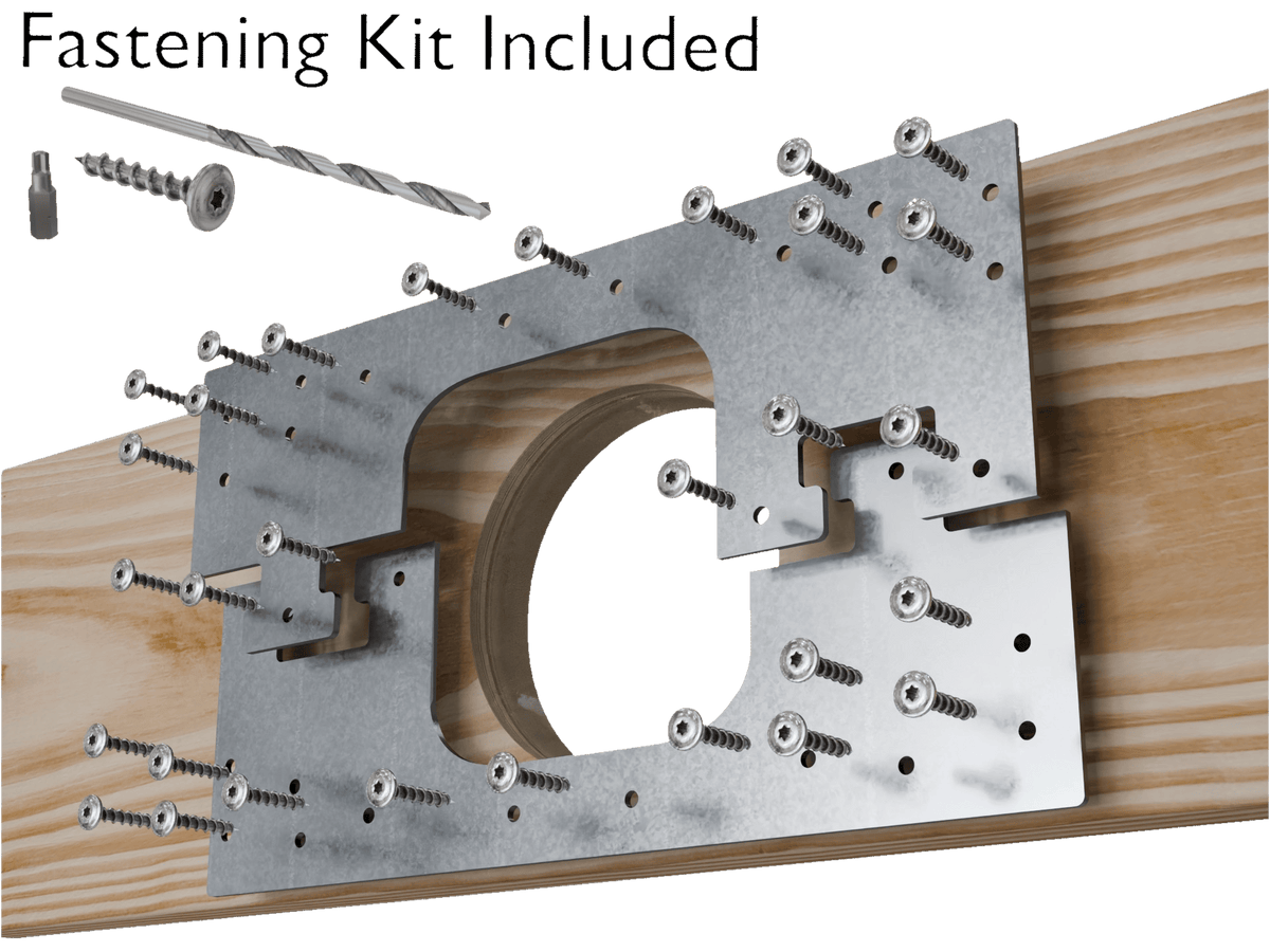 Skyline Building Solutions 2x10 HR Floor Joist Hole Repair Kit (2 pc)