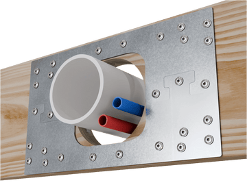 Skyline Building Solutions 2x10 HR Floor Joist Hole Repair Kit (2 pc)