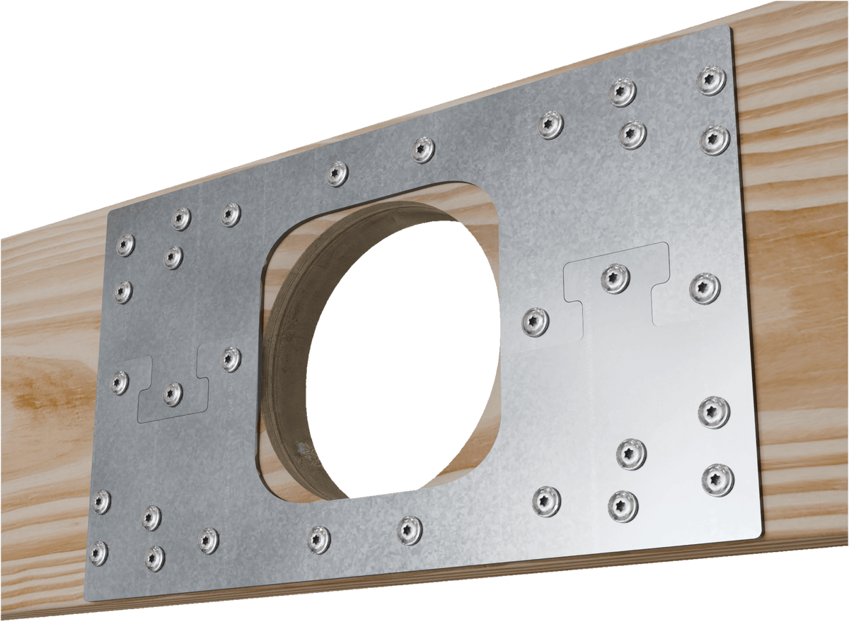 Skyline Building Solutions 2x10 HR Floor Joist Hole Repair Kit (2 pc)