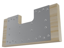 Load image into Gallery viewer, Skyline Building Solutions 2x10 SNR Shallow Notch Floor Joist Repair Kit