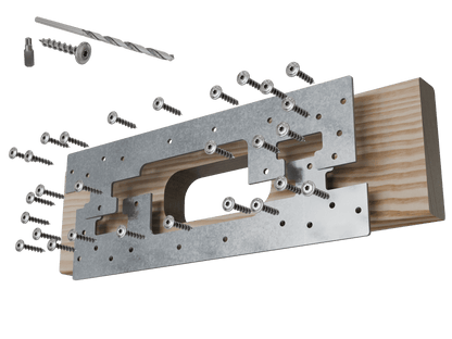 Skyline Building Solutions 2x6 HR Floor Joist Hole Repair Kit