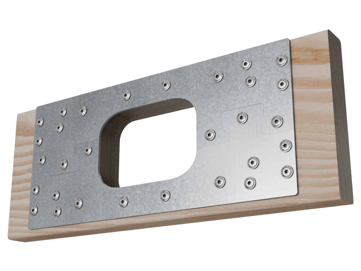 Skyline Building Solutions 2x8 HR Floor Joist Hole Repair Kit