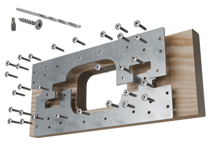 Skyline Building Solutions 2x8 HR Floor Joist Hole Repair Kit