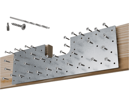 Skyline Building Solutions SNR Shallow Notch Floor Joist Reinforcer Kit