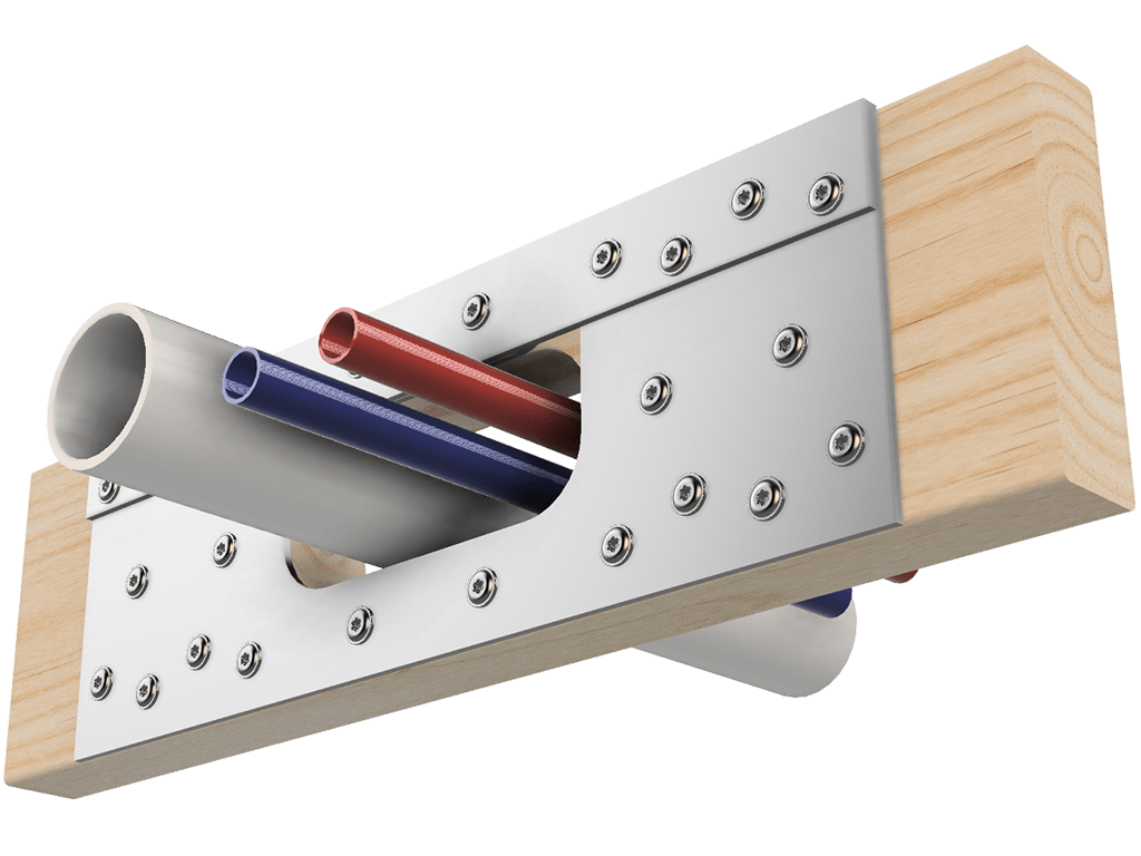 2x6 HR Floor Joist Hole Repair Kit