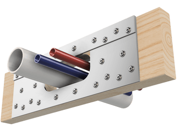 Skyline Building Solutions 2x6 HR Floor Joist Hole Repair Kit floor joist hole repair and reinforcing allows running utilities right through floor joists