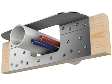 Skyline Building Solutions 2x6 NR Floor Joist Notch Repair Kit