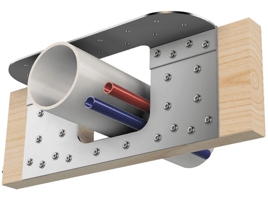 Skyline Building Solutions 2x8 NR Floor Joist Notch Repair Kit