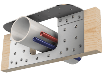 Skyline Building Solutions 2x8 NR Floor Joist Notch Repair Kit