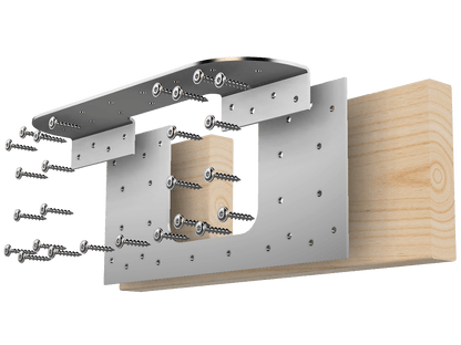 Skyline Building Solutions 2x8 NR Floor Joist Notch Repair Kit