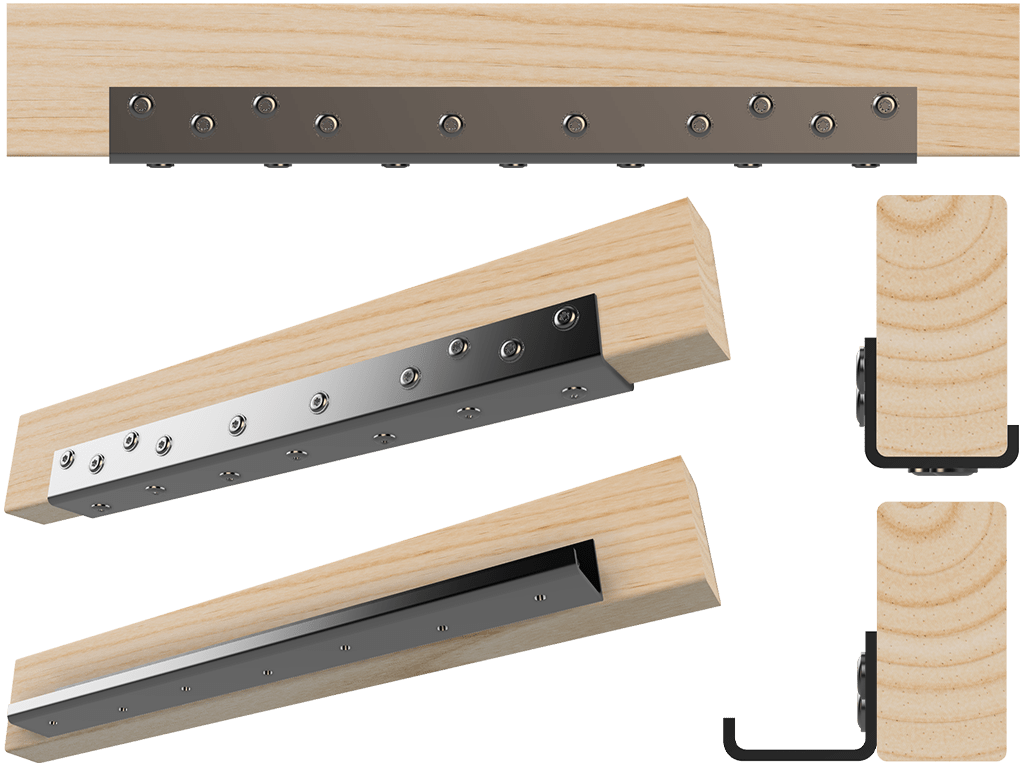 Skyline Building Solutions F3 2x4 and 2x6 Structural Repair Kit for the repair and reinforcement of joits, studs and truss members