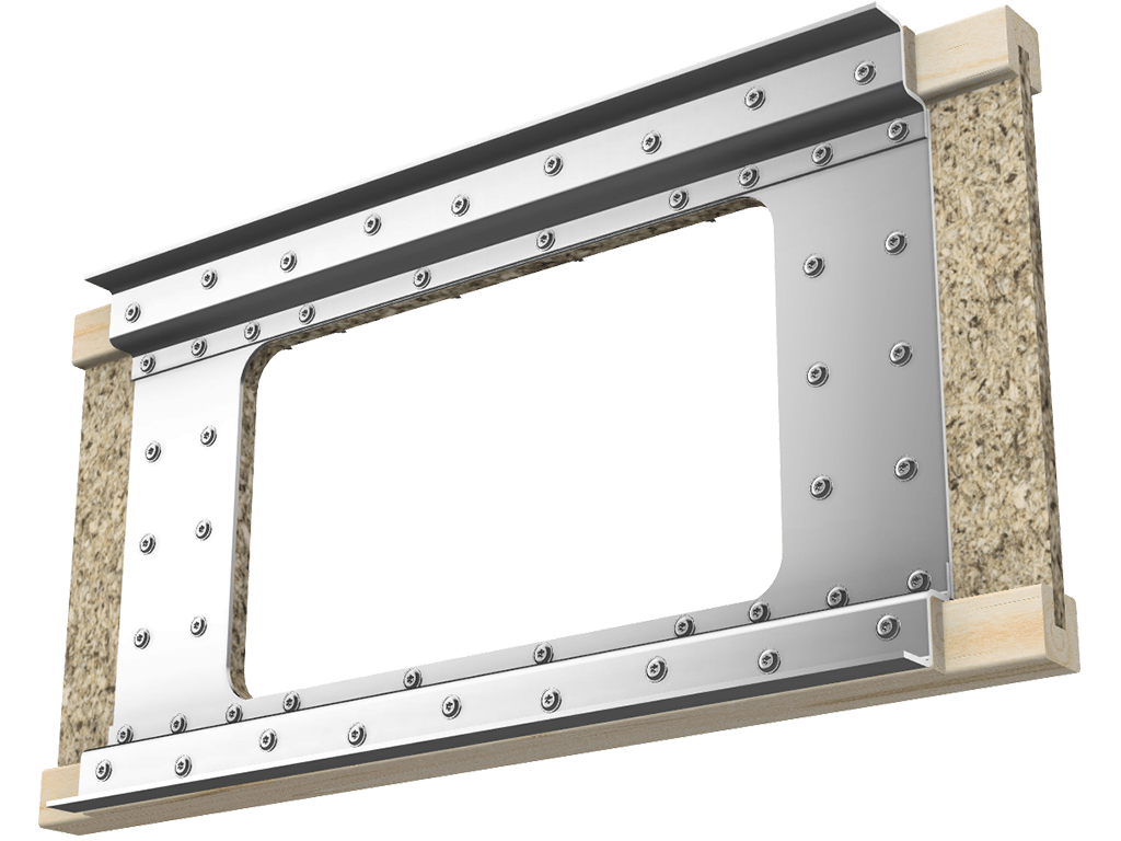 Skyline Building Solutions i-Joist Web Reinforcer Repair Kit - 1.5in, 2.5in, 3.5in flange width 9.5in, 11.875in, 14in, and 16in height