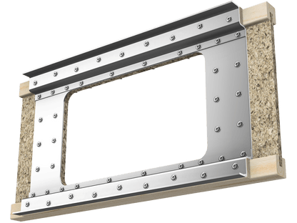 Skyline Building Solutions i-Joist Web Reinforcer Repair Kit - 1.5in, 2.5in, 3.5in flange width 9.5in, 11.875in, 14in, and 16in height