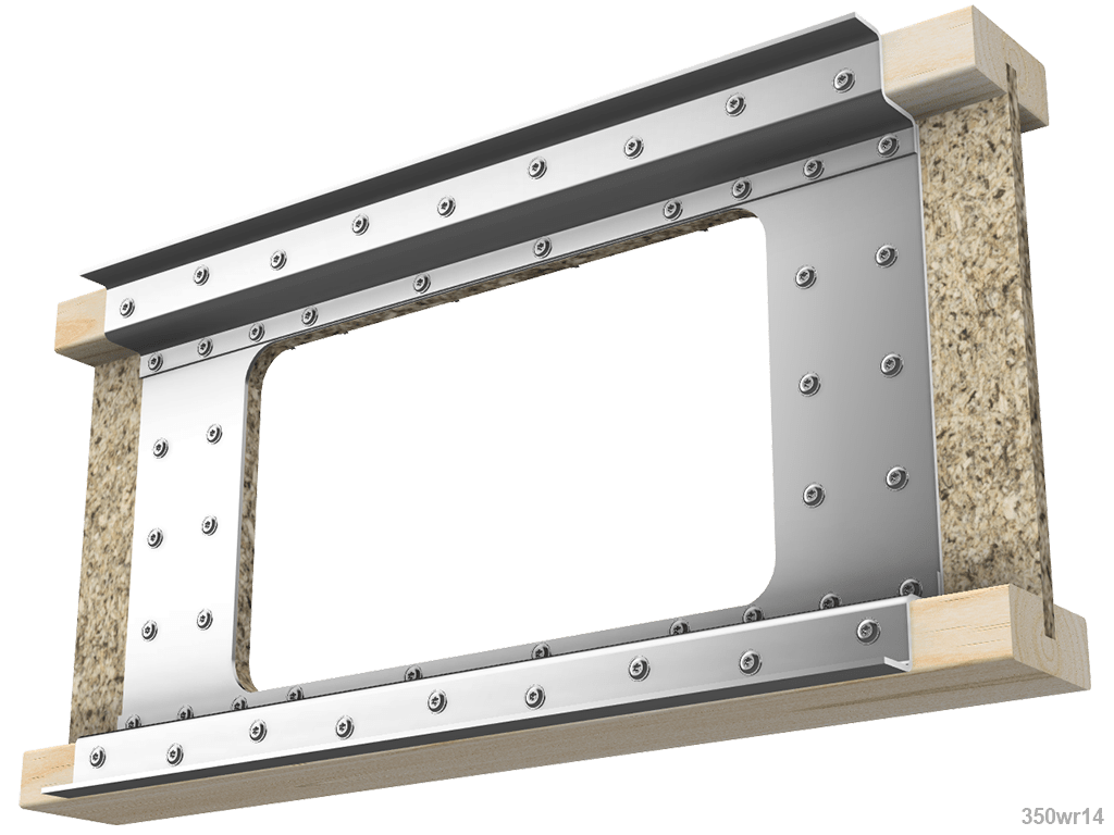 Skyline Building Solutions i-Joist Web Reinforcer Repair Kit - 1.5in, 2.5in, 3.5in flange width 9.5n, 11.875in, 14in, and 16in height