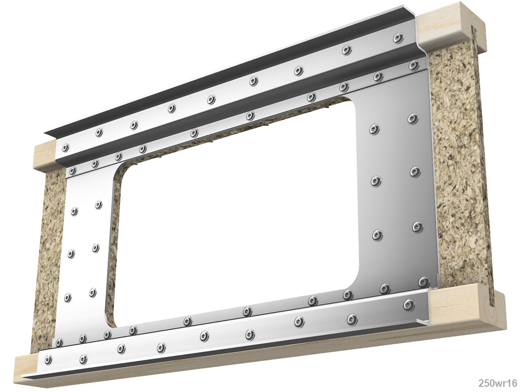 Skyline Building Solutions i-Joist Web Reinforcer Repair Kit - 1.5in, 2.5in, 3.5in flange width 9.5n, 11.875in, 14in, and 16in height